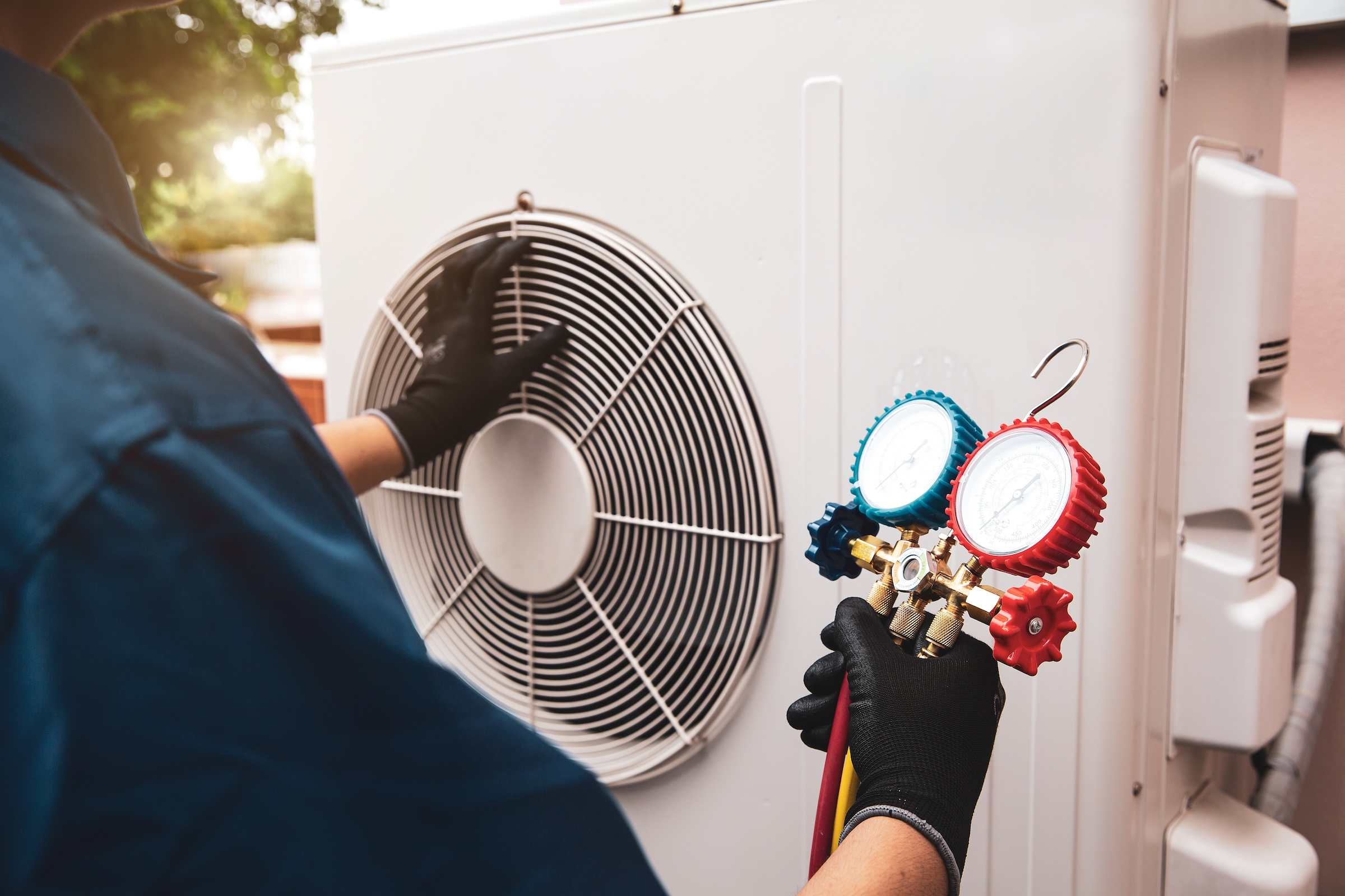 Air Conditioner services by Precision Air in the Chicago, IL area